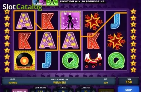 Οθόνη 2. Disco Fever (Zeus Play) Κουλοχέρης