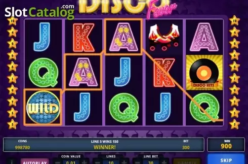 Οθόνη 3. Disco Fever (Zeus Play) Κουλοχέρης