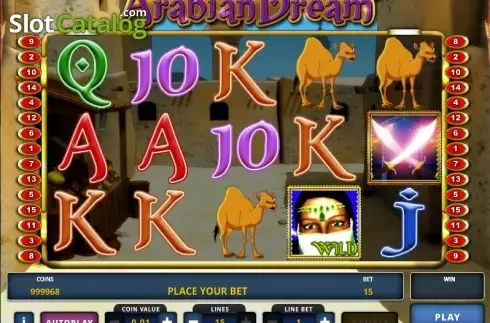 Οθόνη 1. Arabian Dream 2016 Κουλοχέρης