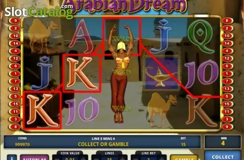 Οθόνη 2. Arabian Dream 2016 Κουλοχέρης