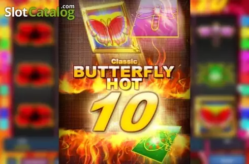 Butterfly Hot 10 Λογότυπο Butterfly Hot 10 Λογότυπο