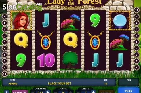 Οθόνη 1. Lady of the Forest Κουλοχέρης