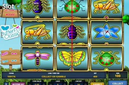 Οθόνη 2. Butterfly Classic Κουλοχέρης