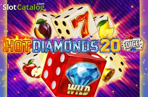 Hot Diamonds 20 Dice Λογότυπο Hot Diamonds 20 Dice Λογότυπο