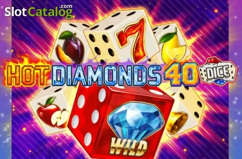 Hot Diamonds 40 Dice Λογότυπο Hot Diamonds 40 Dice Λογότυπο