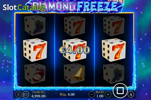 Οθόνη3. Diamond Freeze Dice Κουλοχέρης