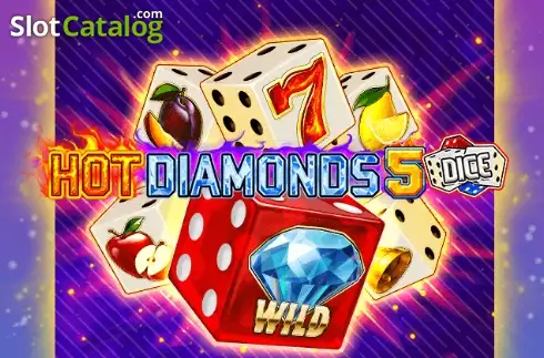 Hot Diamonds 5 Dice Λογότυπο Hot Diamonds 5 Dice Λογότυπο