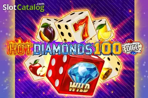 Hot Diamonds 100 Dice Λογότυπο Hot Diamonds 100 Dice Λογότυπο