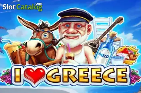 I Love Greece Λογότυπο