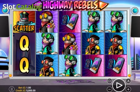 Οθόνη2. Highway Rebels Κουλοχέρης