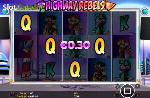Οθόνη3. Highway Rebels Κουλοχέρης