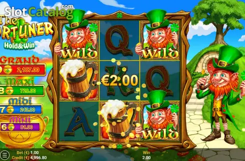 Οθόνη3. The Fortuner Hold & Win Κουλοχέρης
