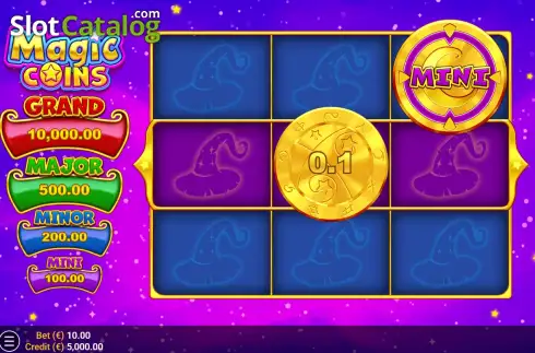Οθόνη2. Magic Coins Κουλοχέρης