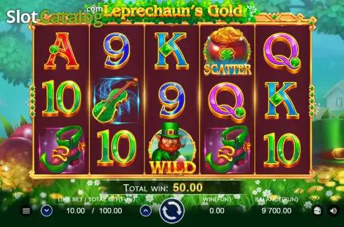 Οθόνη3. Leprechauns Gold Κουλοχέρης