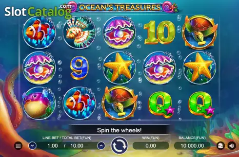 Οθόνη2. Oceans Treasures Κουλοχέρης