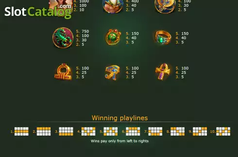 Οθόνη7. Book of Hor (Zillion Games) Κουλοχέρης
