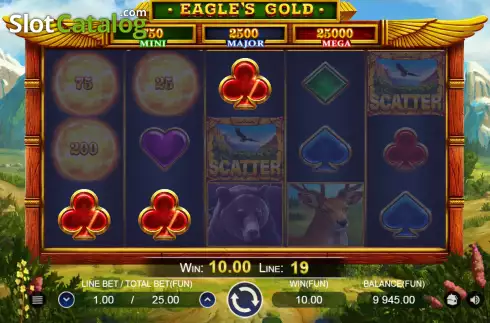 Οθόνη4. Eagle's Gold Κουλοχέρης