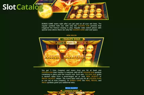 Οθόνη6. Eagle's Gold Κουλοχέρης