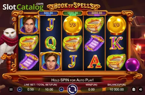 Οθόνη2. Book of Spells (Zillion Games) Κουλοχέρης 