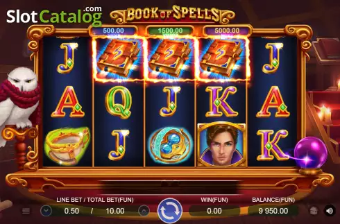 Οθόνη4. Book of Spells (Zillion Games) Κουλοχέρης 