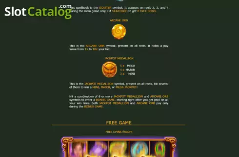 Οθόνη6. Book of Spells (Zillion Games) Κουλοχέρης 