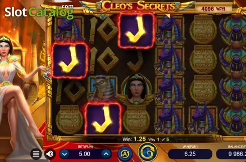 Οθόνη4. Cleos's Secrets Κουλοχέρης