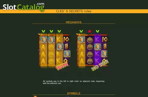 Οθόνη5. Cleos's Secrets Κουλοχέρης
