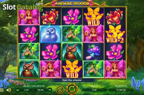 Οθόνη2. Arcane Woods Κουλοχέρης