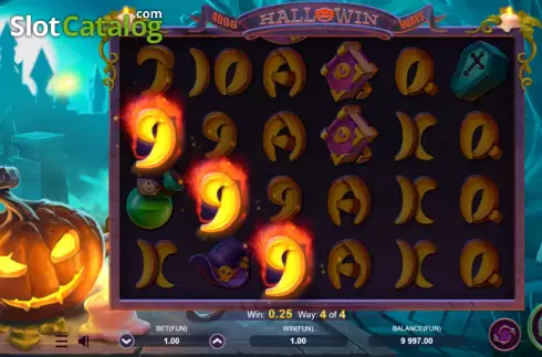 Οθόνη3. Hallowin (Zillion Games) Κουλοχέρης