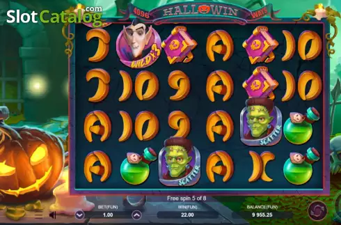 Οθόνη6. Hallowin (Zillion Games) Κουλοχέρης