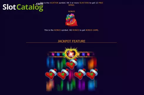 Οθόνη7. SantaS Jackpot Κουλοχέρης