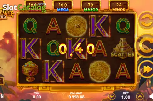 Οθόνη3. Aztec's Legend (Zillion Games) Κουλοχέρης