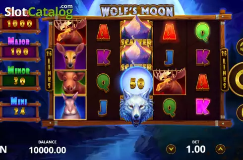 Οθόνη2. Wolf's Moon Κουλοχέρης