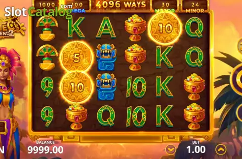 Οθόνη2. Aztec's Legend 2 Κουλοχέρης