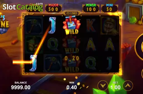 Οθόνη3. Miner's Fortune Κουλοχέρης
