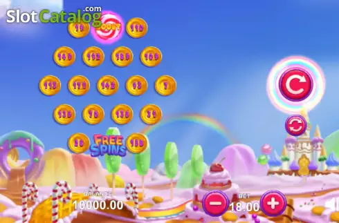 Οθόνη2. Candy Strike Κουλοχέρης