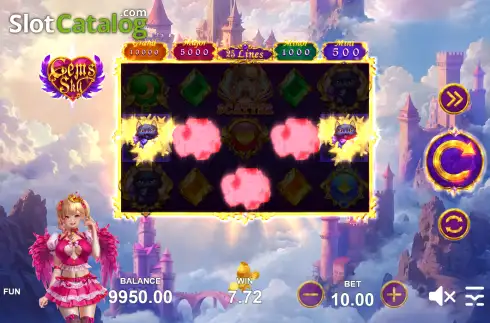 Οθόνη3. Gems Sky Κουλοχέρης 