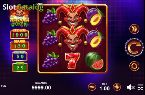 Οθόνη2. Firestorm Joker Κουλοχέρης