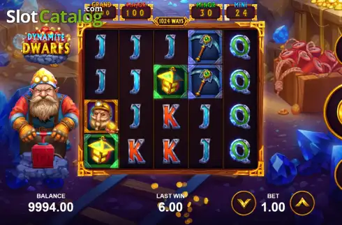 Οθόνη3. Dynamite Dwarfs Κουλοχέρης