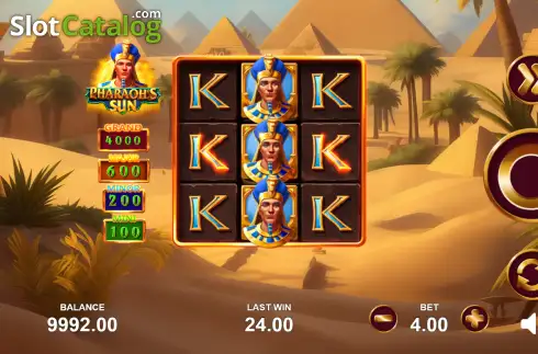 Οθόνη3. Pharaoh’s Sun Κουλοχέρης