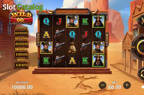 Οθόνη2. Wild Shooter Κουλοχέρης