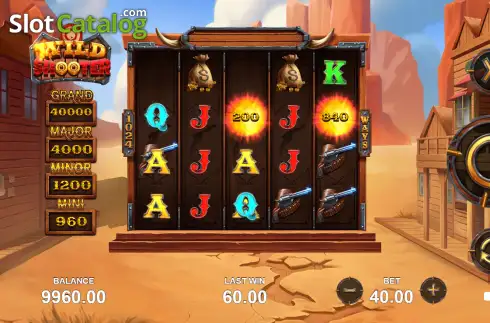 Οθόνη3. Wild Shooter Κουλοχέρης