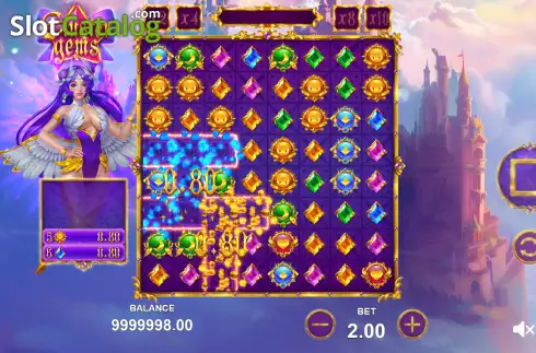 Οθόνη3. Cluster Gems Κουλοχέρης