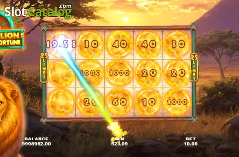 Οθόνη3. Golden Lion: Wheel of Fortune Κουλοχέρης