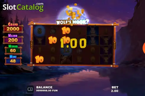 Οθόνη3. Wolf's Moon 2 Κουλοχέρης
