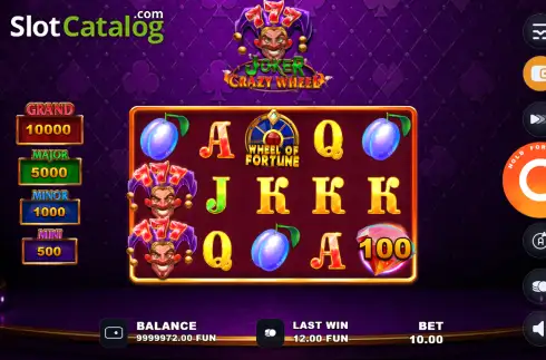 Οθόνη2. Joker Crazy Wheel Κουλοχέρης 