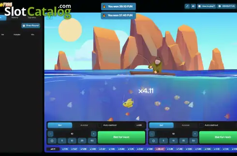Οθόνη3. Lucky Fish (Abracadabra) Κουλοχέρης