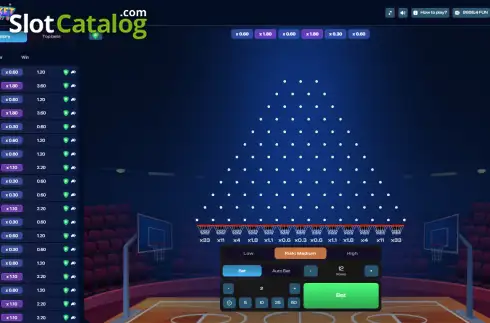 Οθόνη2. Basket Plinko Κουλοχέρης