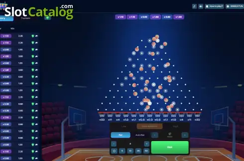 Οθόνη3. Basket Plinko Κουλοχέρης