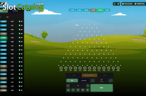 Οθόνη2. Golf Plinko Κουλοχέρης